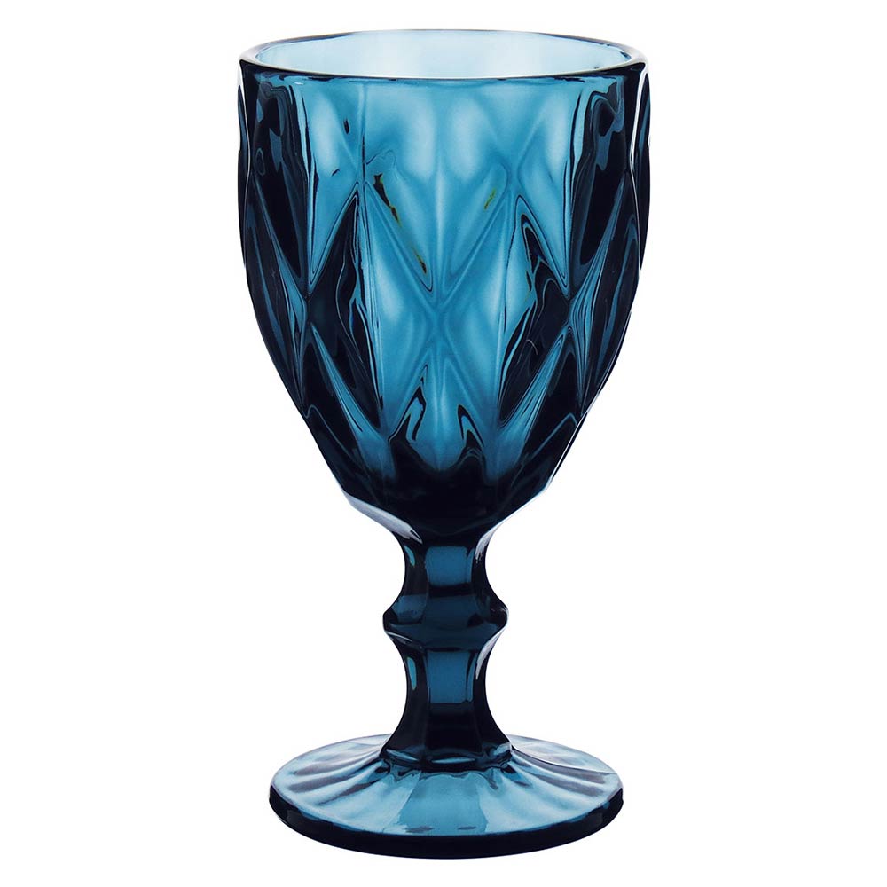 Taça Água Azul Retrô (6 peças)