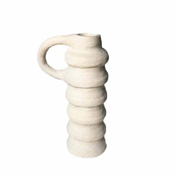 Irregular Vase Off White Hanna Englund