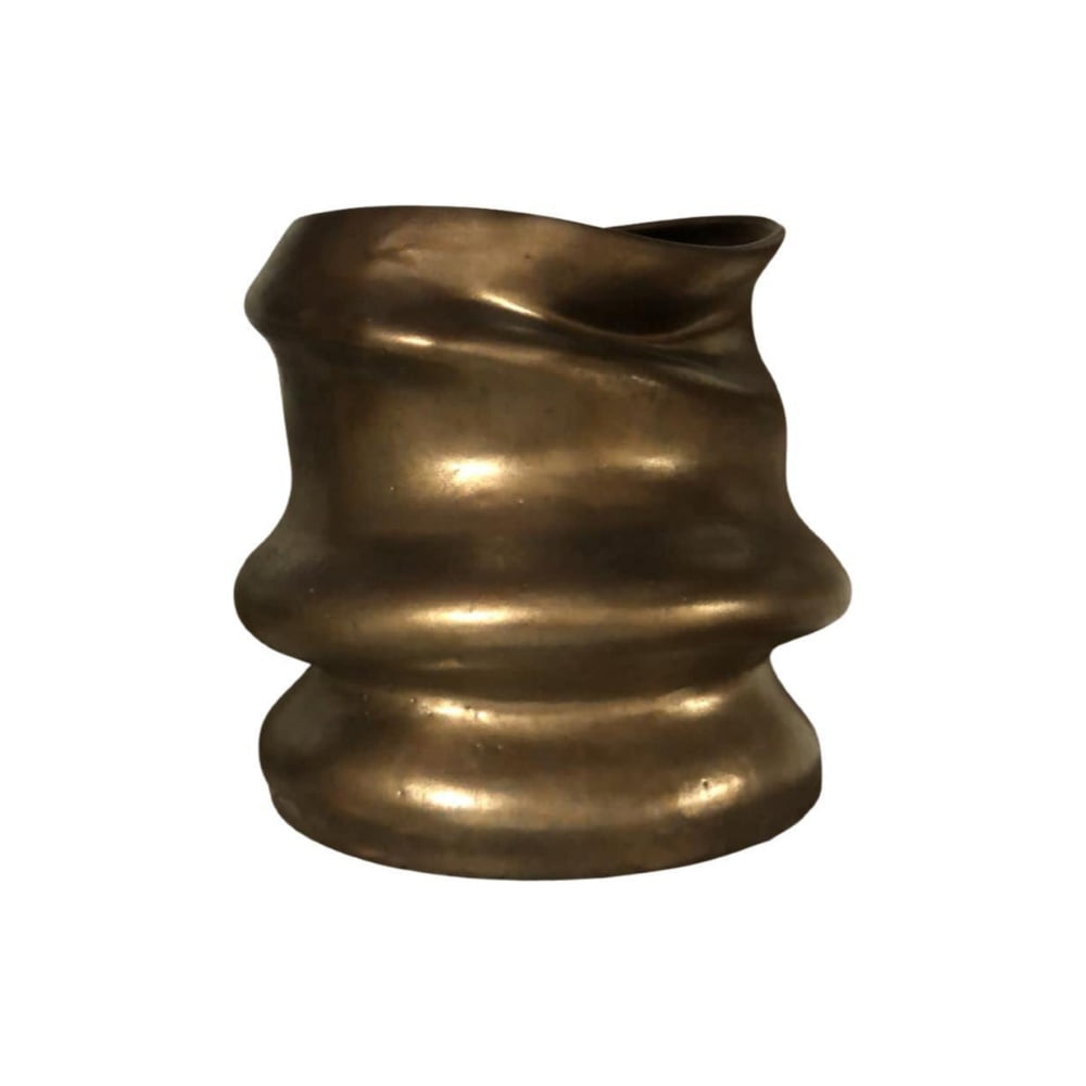 Vaso Disforma Bronze Grande Konsepta