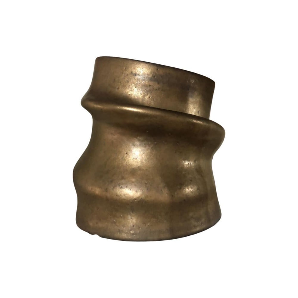 Vaso Disforma Bronze Médio Konsepta