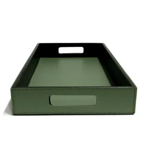 bandeja retangular Montana verde Militar