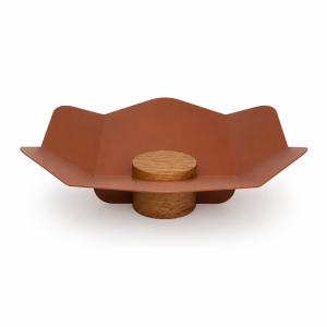 Coleção Vela – Centro de MesaFruteira P Terracota Estúdio Iludi