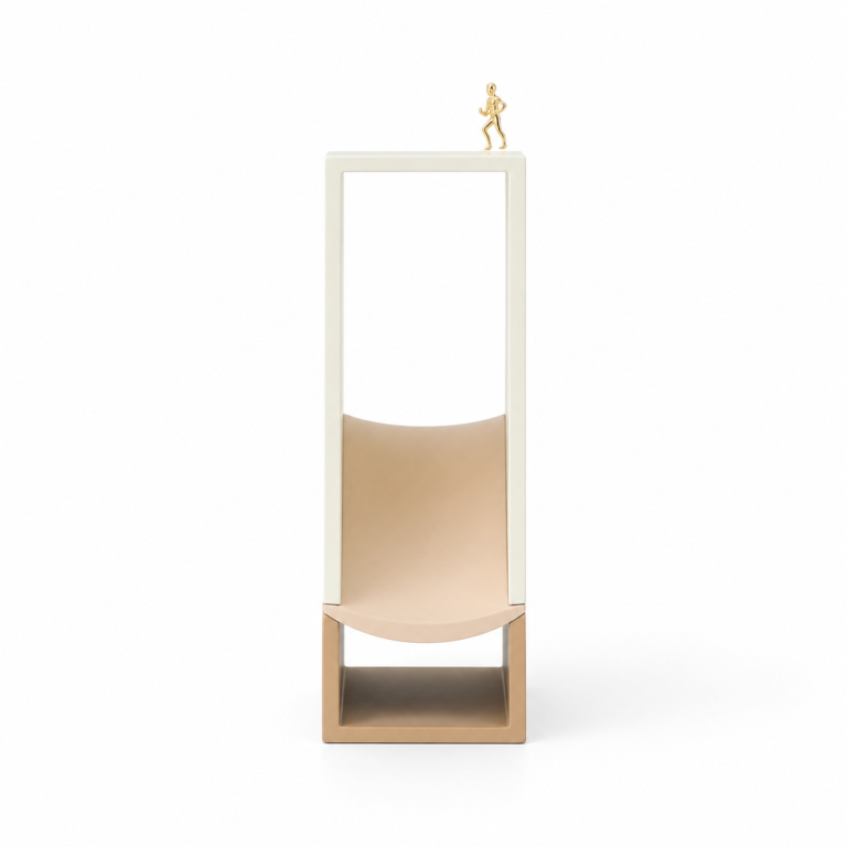 Série Encanto – Escultura N3 Off White, Bege Yosemite e Nude Estúdio Iludi