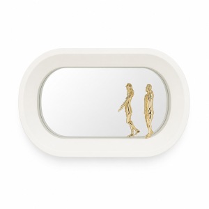 Série Sinestesia – Escultura N2 Parede Off White Oblonco Estúdio Iludi